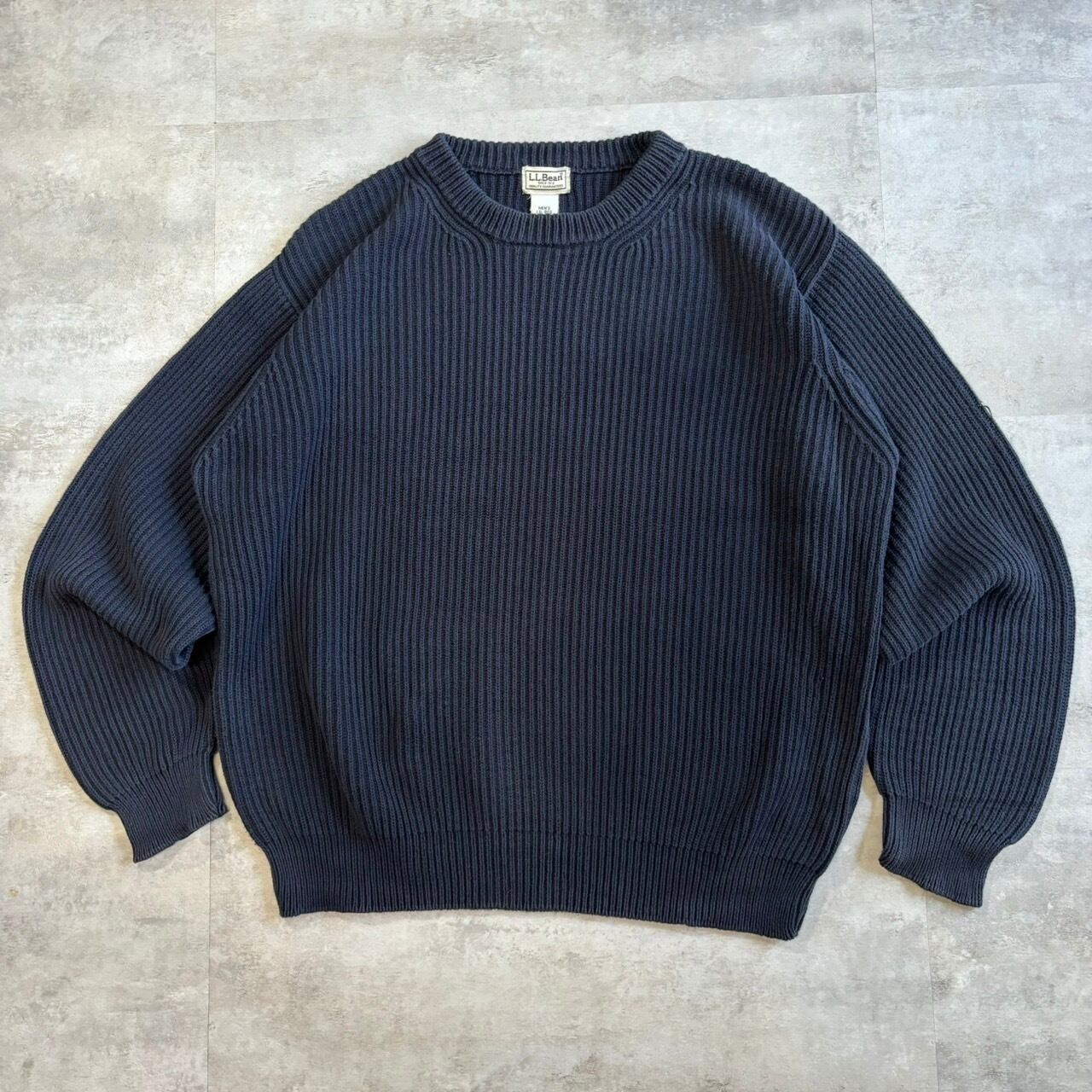 L.L.Bean 00s コットンニット L No.1547