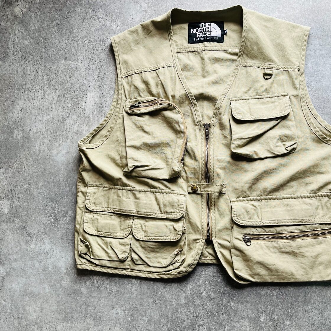 90s the north face vintage fishing vest ノースフェイス 