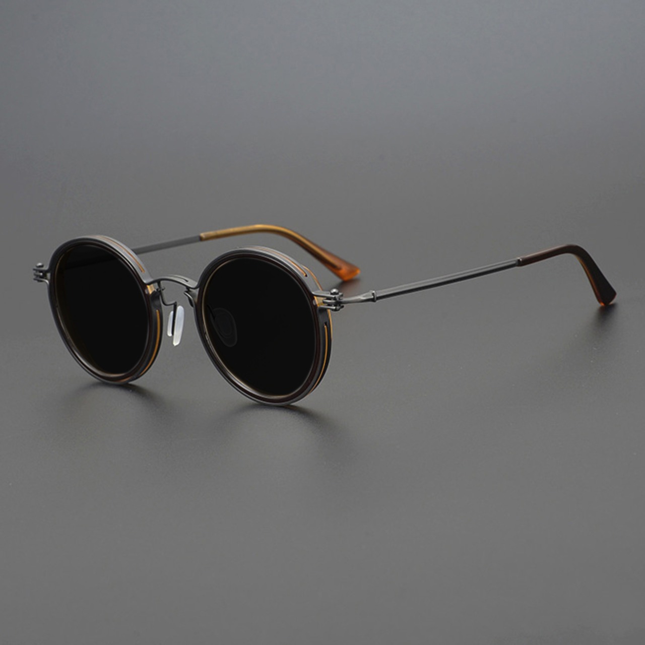 Titanium Acetate Sunglasses -round- / チタン アセテート サングラス -ラウンド-
