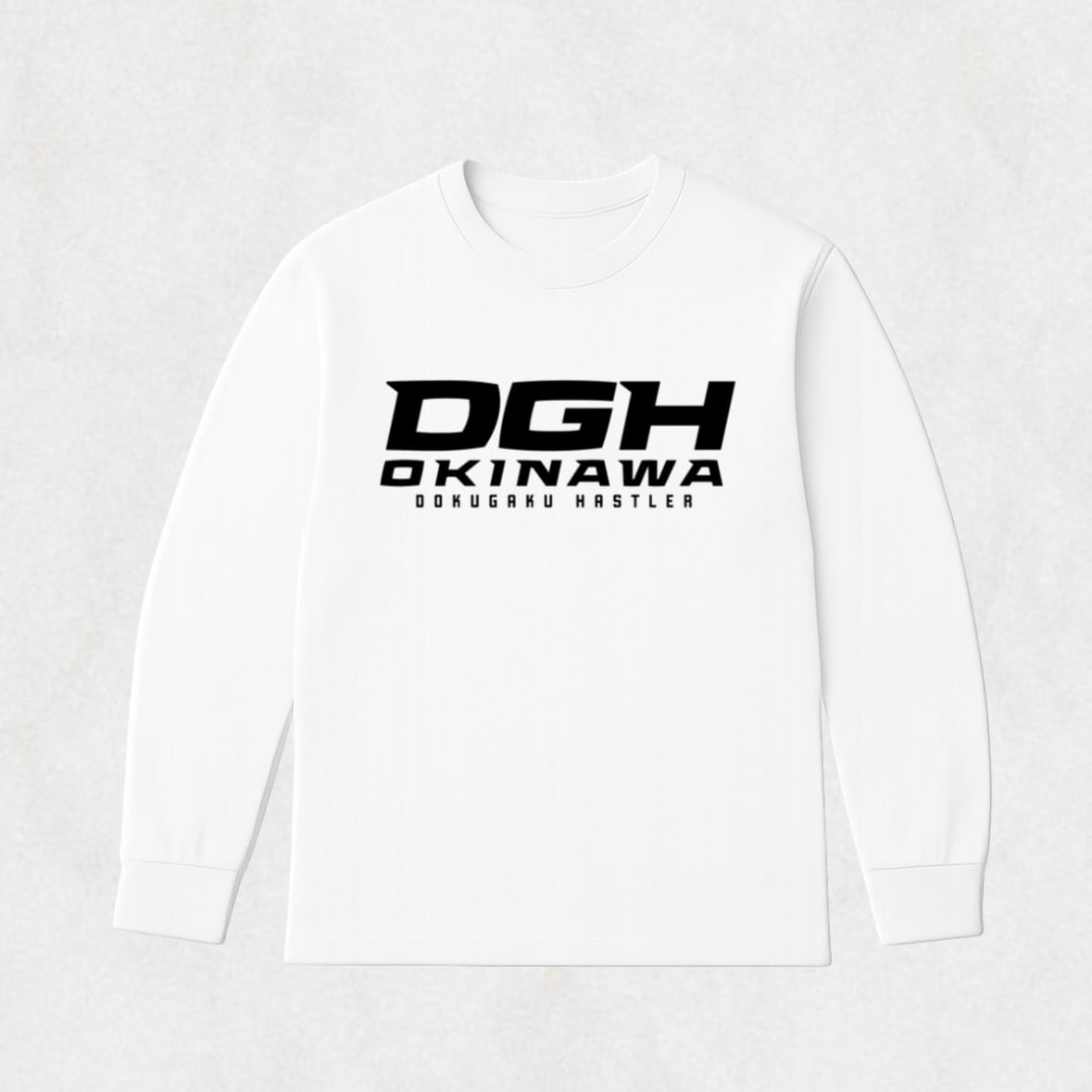 DGH 袖バッズマン Long Sleeve TEE WHITE | DGwear