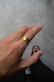 7/19(sat)発売【Abyss Open Ring】/ GOLD