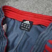 adidas side zip wide track pants gray