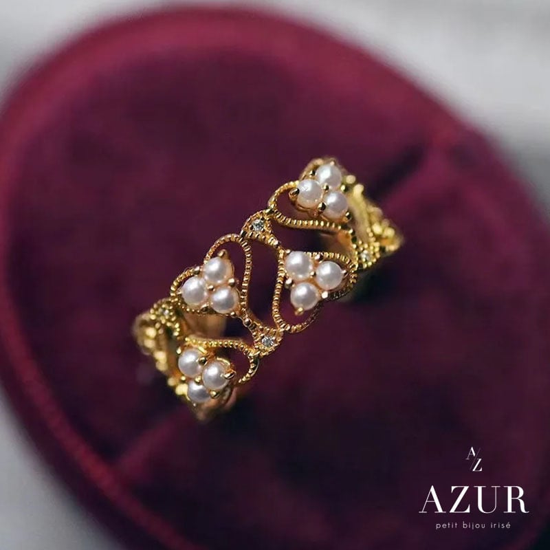 【数量限定】パールスキャッターリング