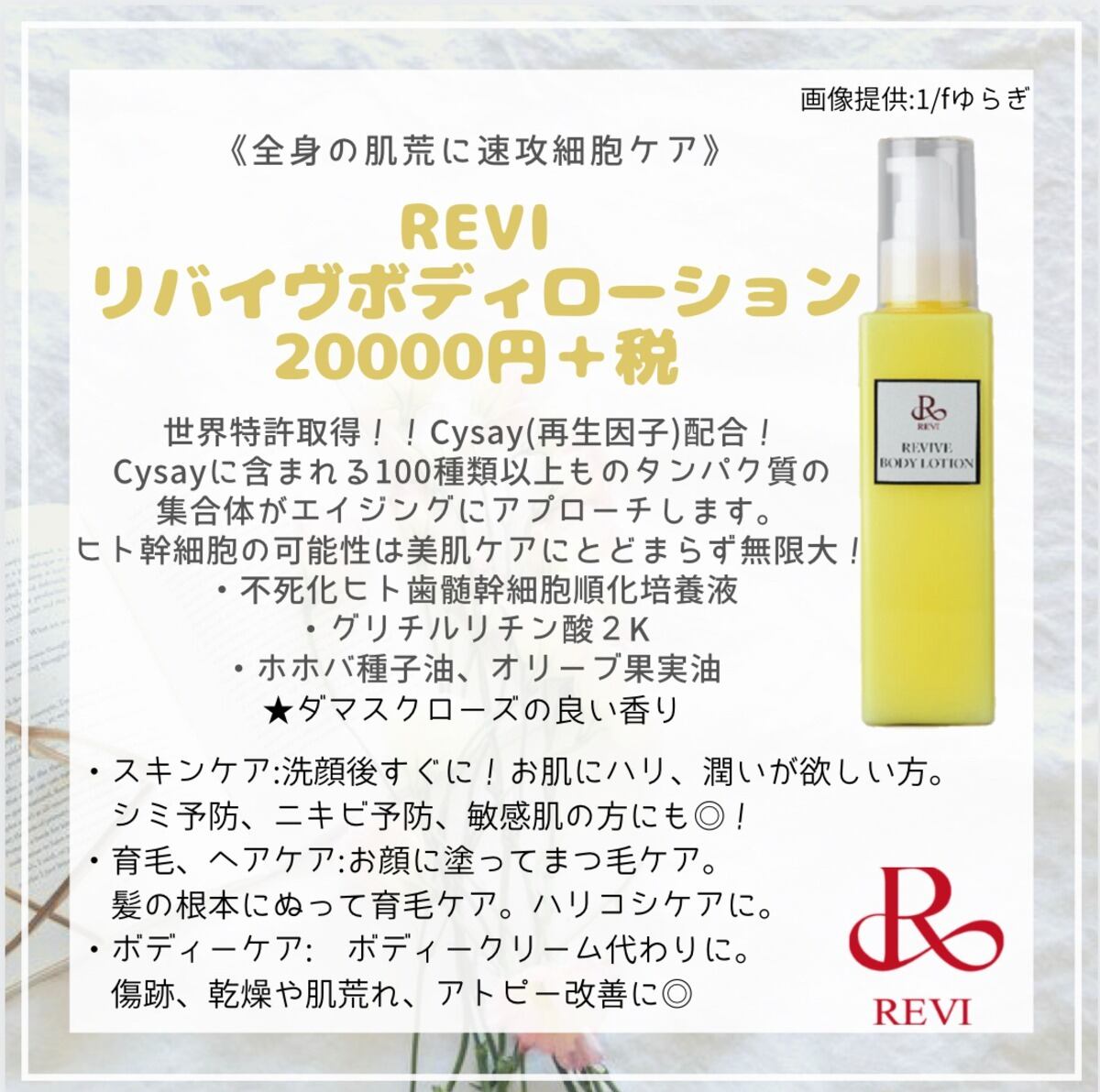 リバイヴボディローション REVI ルヴィ リバイブボディローション