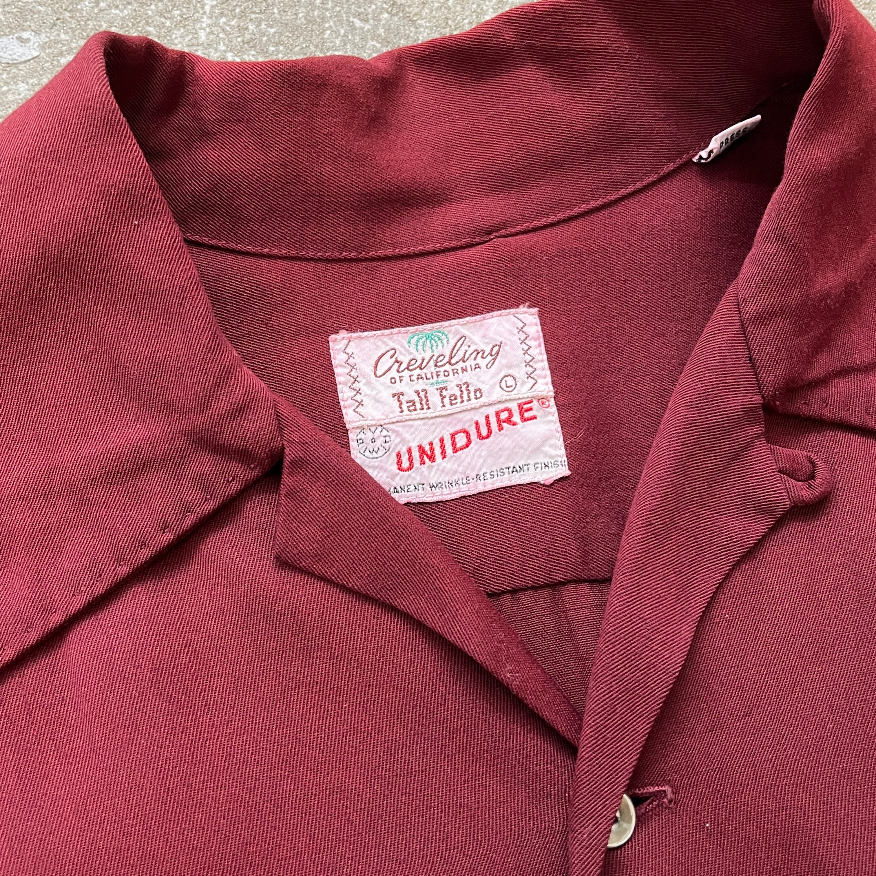 60s creveling of California オープンカラーシャツ Mr. California