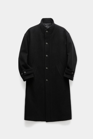 [COOR] Virgin Wool High Neck Coat (Black) 正規品 韓国ブランド 韓国通販 韓国代行 韓国ファッション クール クーア クアー 日本 店舗