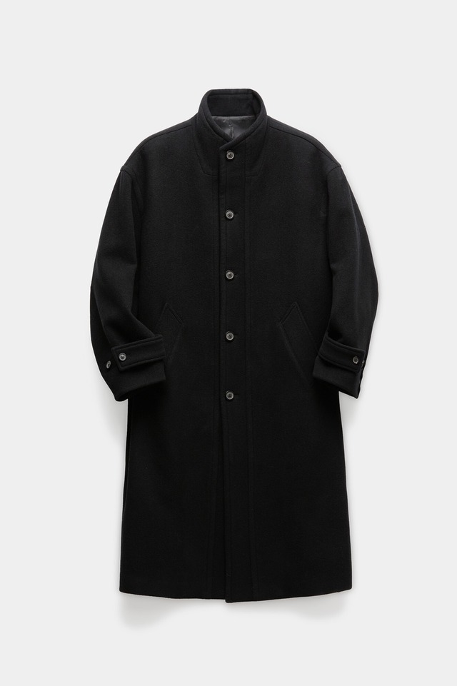 [COOR] Virgin Wool High Neck Coat (Black) 正規品 韓国ブランド 韓国通販 韓国代行 韓国ファッション クール クーア クアー 日本 店舗