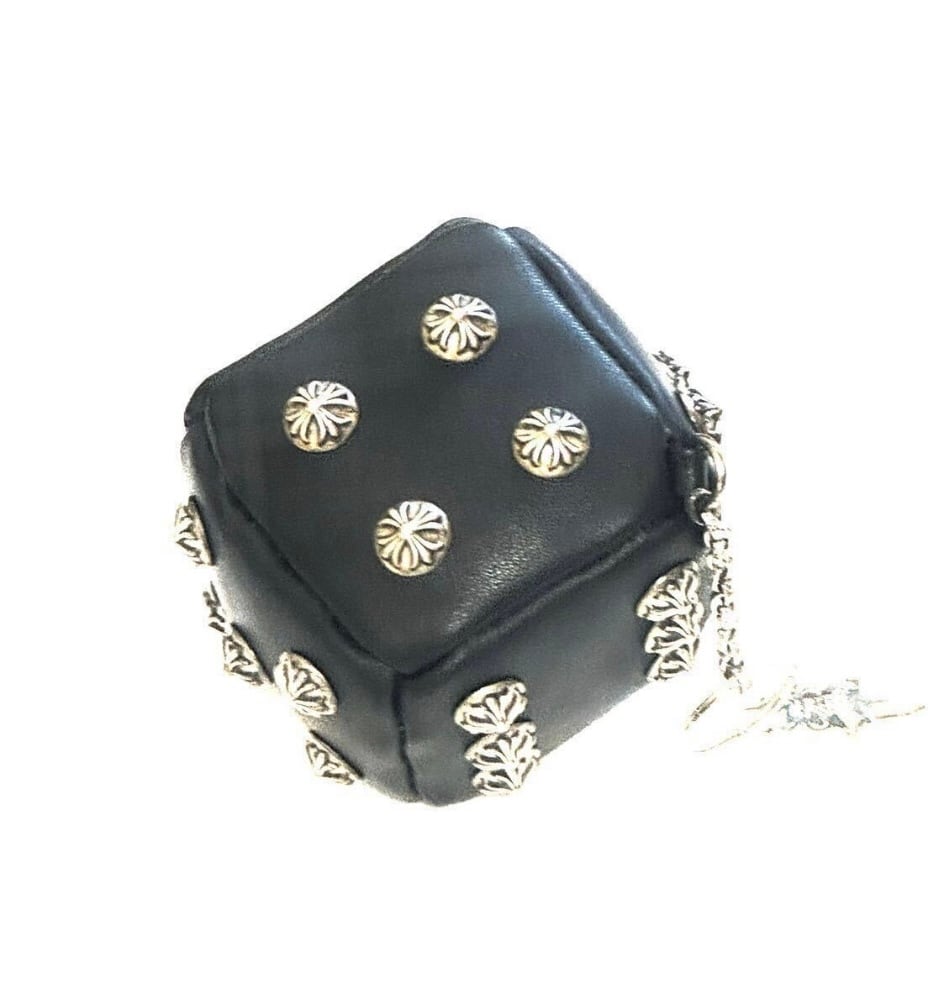 クロムハーツ レザーダイス キーリング キーホルダー | chromehearts