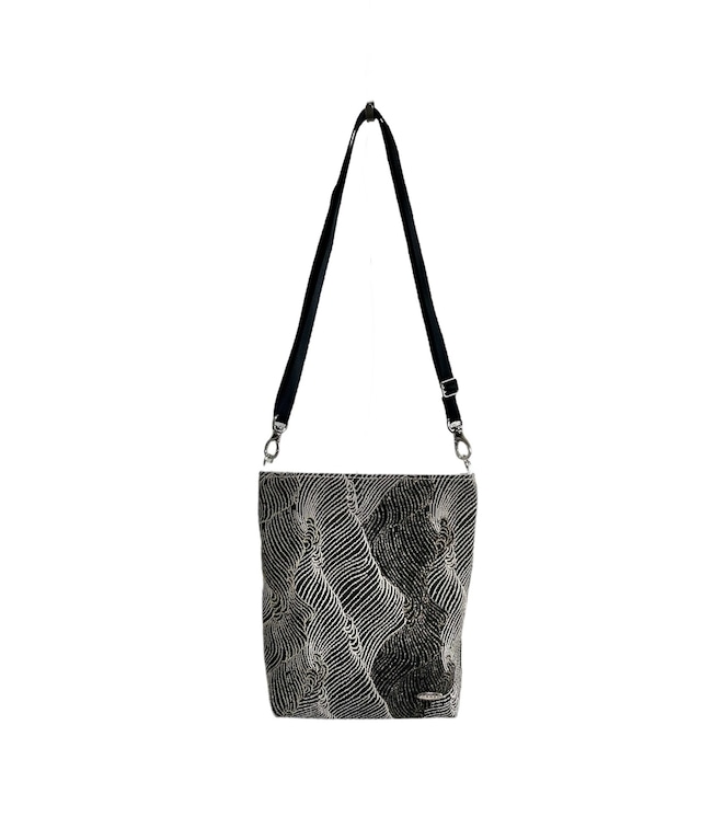 270-543たて型サコッシュ 築地場外市場 石井折箱店