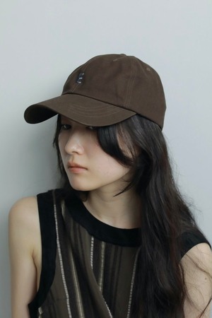 ànuke　  Cotton Logo Cap コットンロゴキャップ Brown