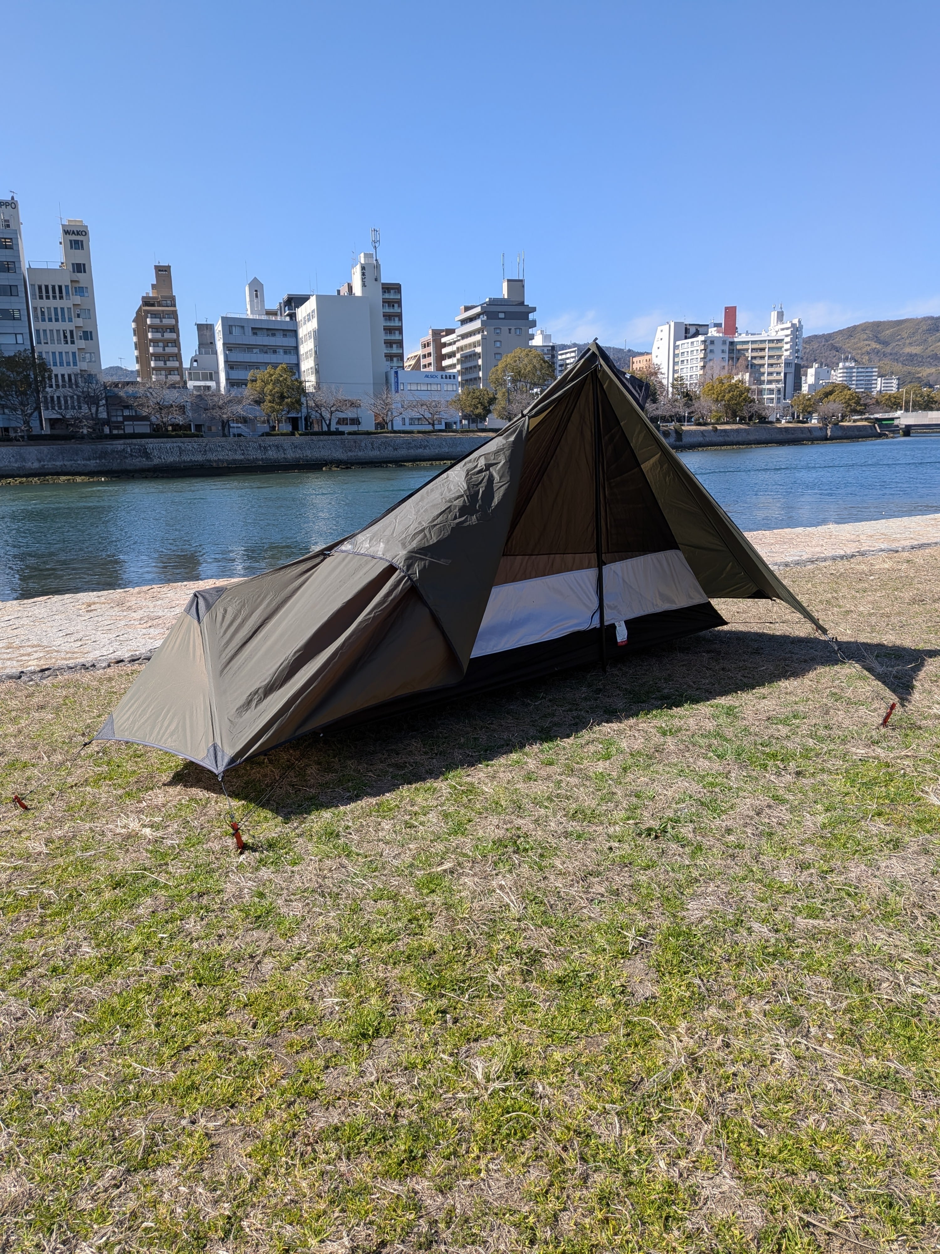 ULツーリングテント「HIROSHIMA 1P」しまなみエディション | 野良道具