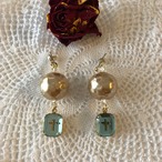 ヴィンテージパーツが可愛いピアス