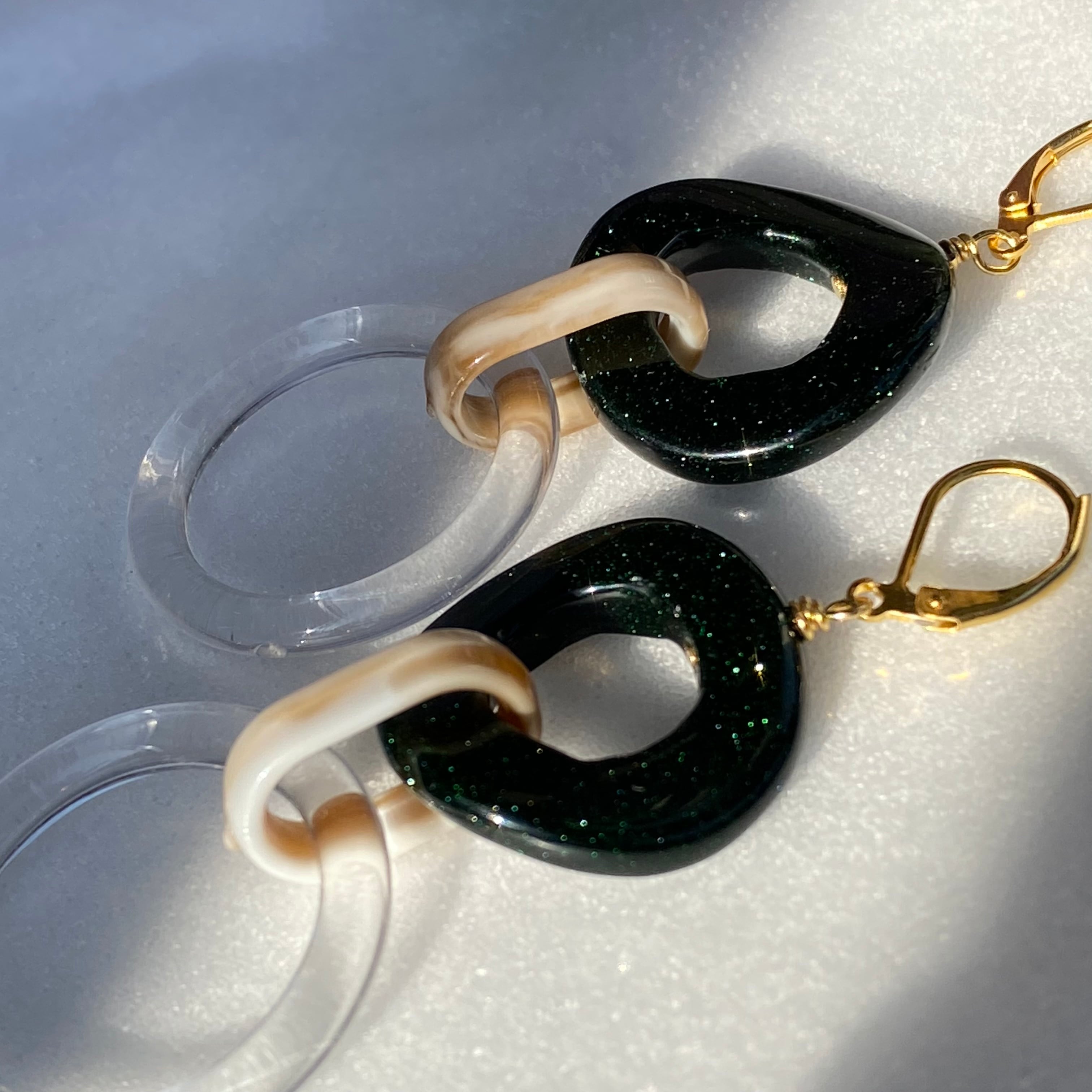 大ぶりピアス。鉛フリー400系ステンレス銅ピンニッケルフリーポスト  