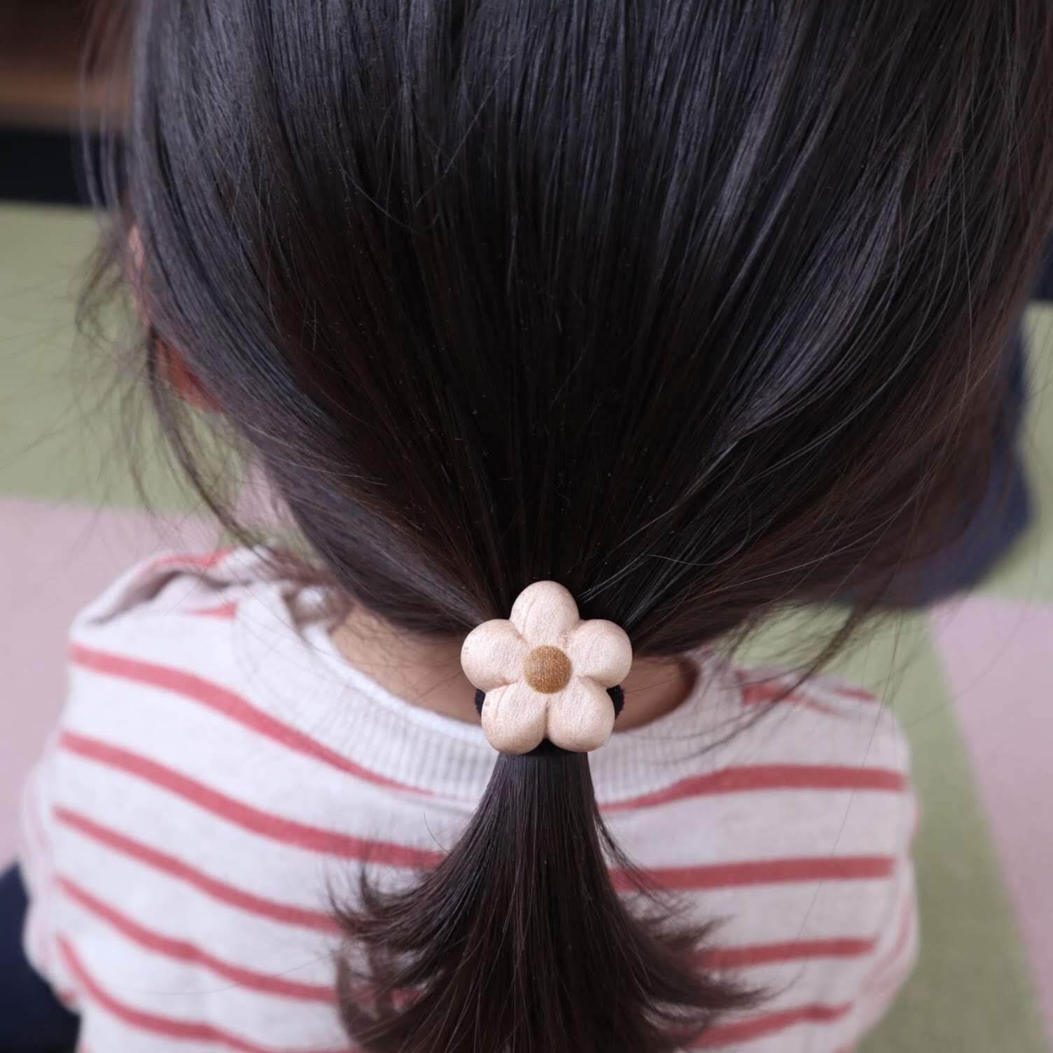 お花のヘアゴム | 工房ベル