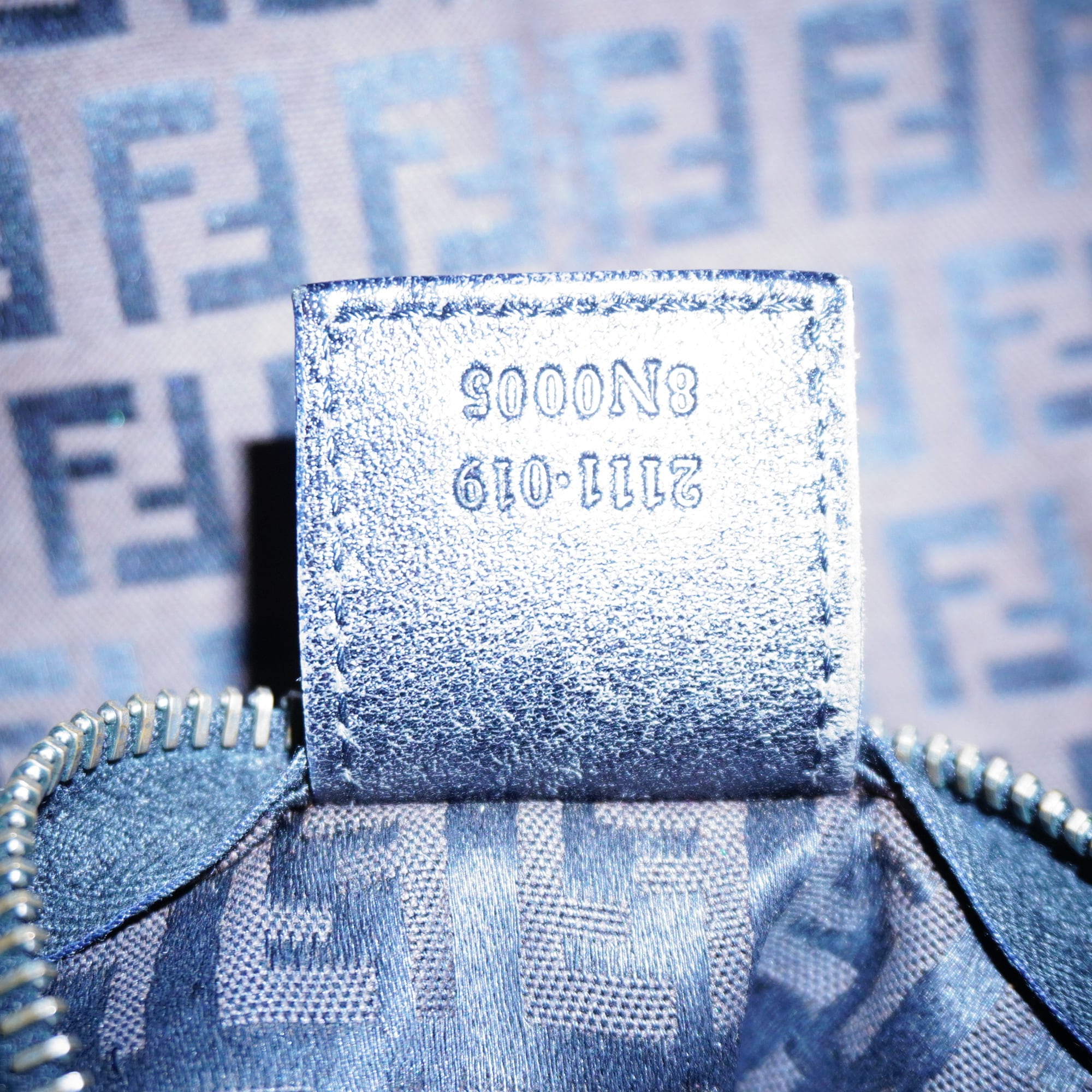 FENDI】フェンディ ズッカ柄ナイロンキャンバス ミニハンドバッグ