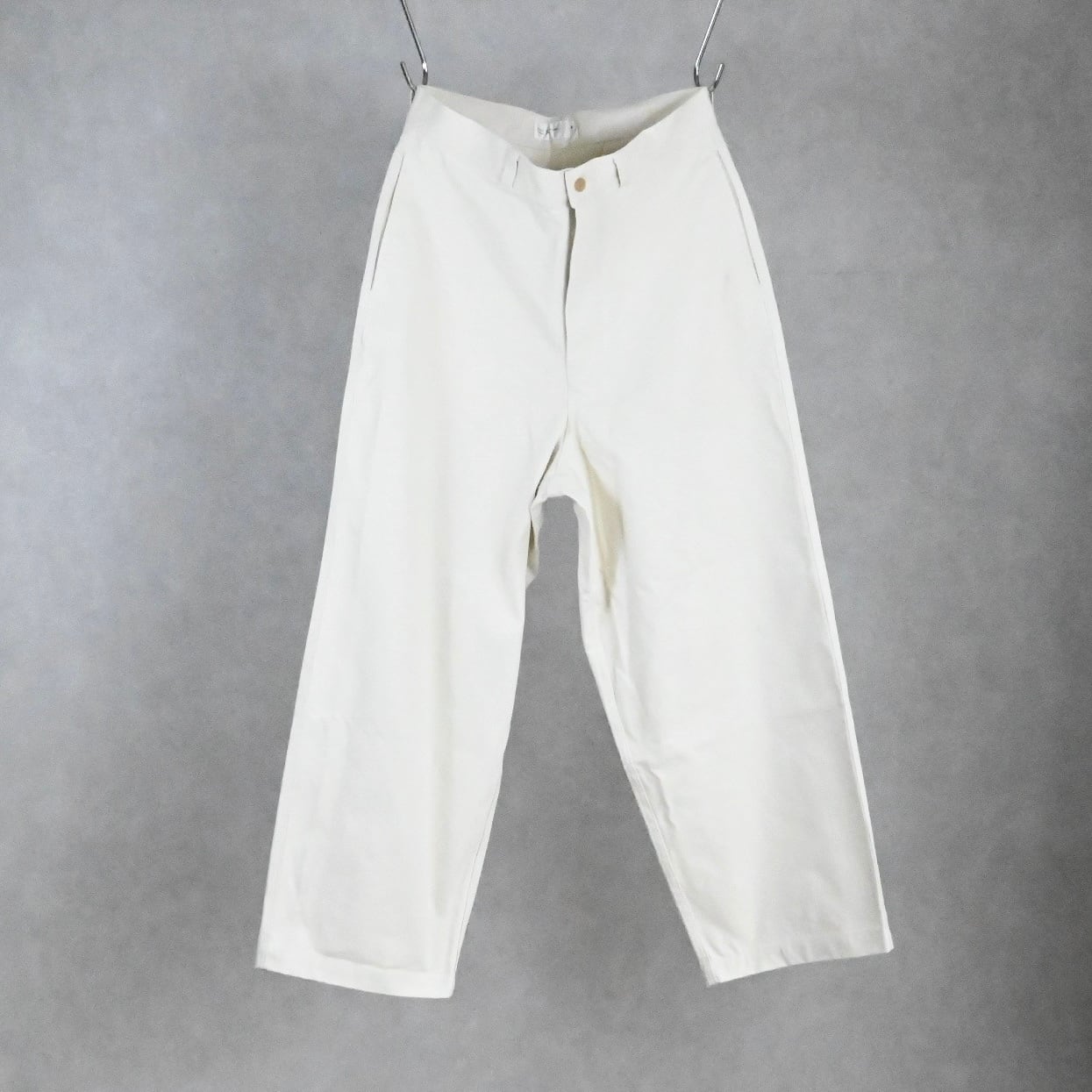 STILL BY HAND】PEACH SKIN WIDE TROUSERS スティルバイハンド ピーチ