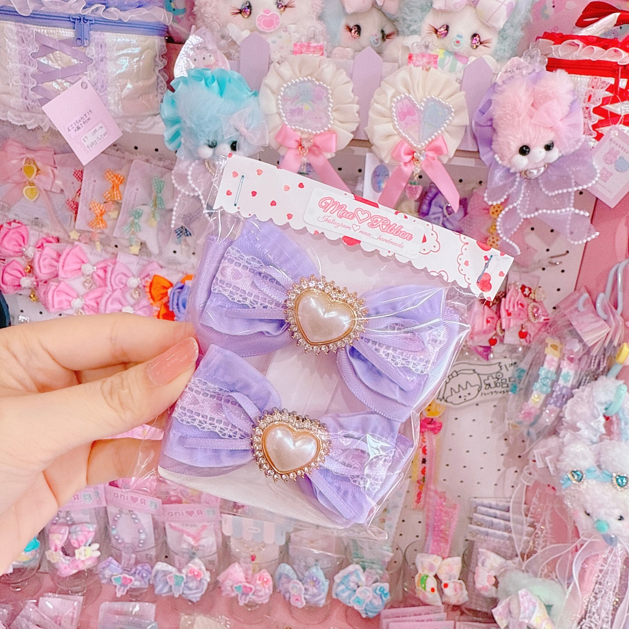 【R14】49-14ツインヘアクリップ