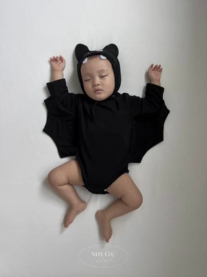 【即納】 bat rompers set / milou's select