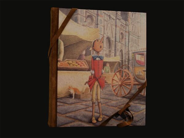 フォトアルバム-ピノキオシリーズ(大聖堂のファサード)　[Album Foto - serie Pinocchio - Facciata del Duomo]