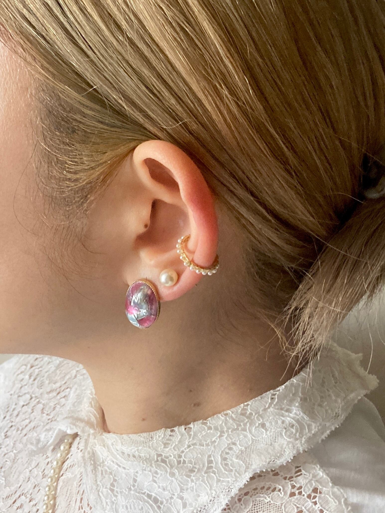 カリーヌパリ みずいろぴんく ピアス | Caline Paris カリーヌ パリ