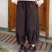 2色／裾タックコーデュロイパンツ ・12579