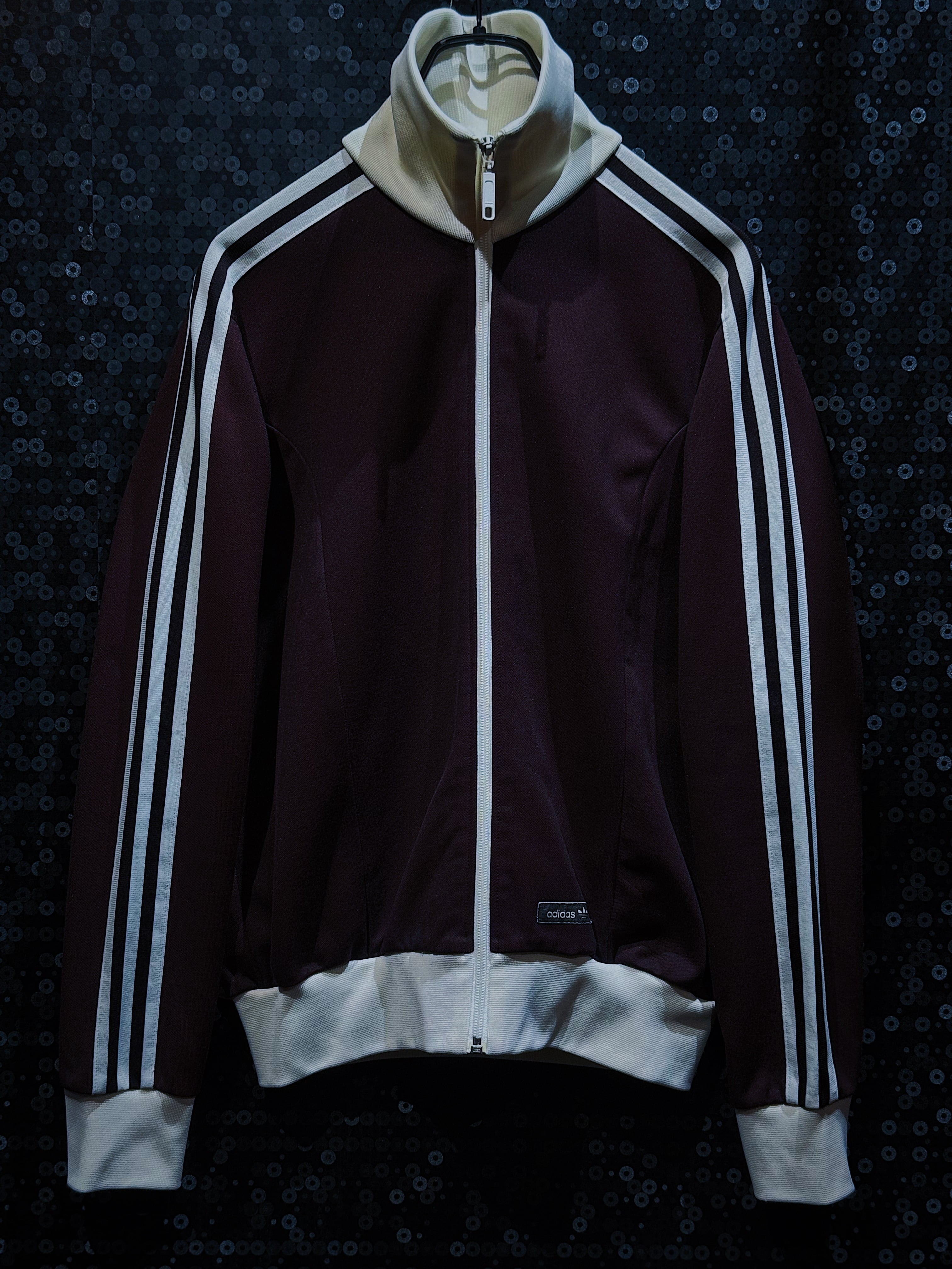 【ÆIEM】"90's vintage"adidas Originals Burgundy color track jacket