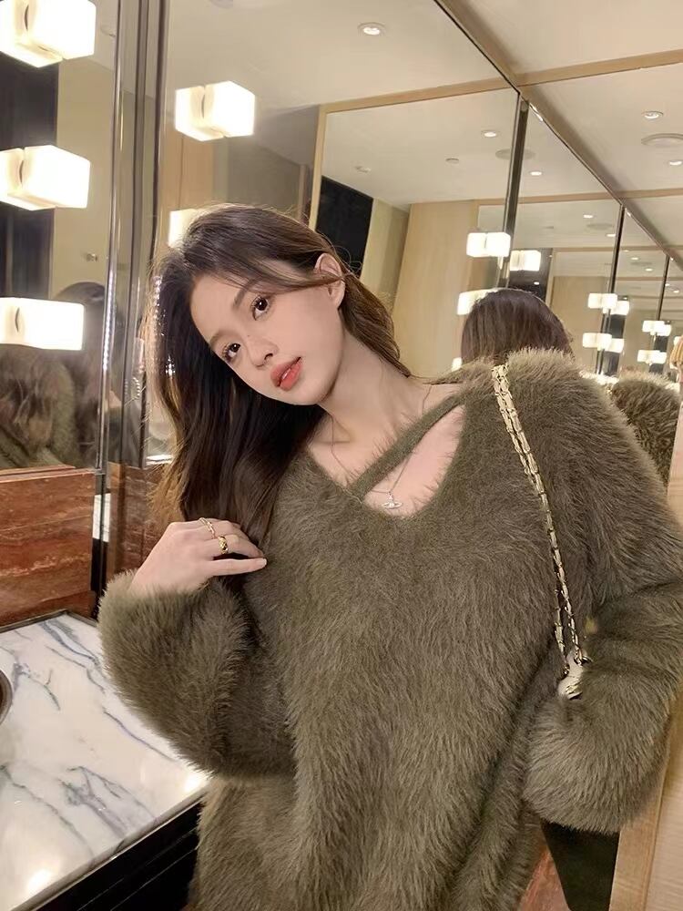 変形シャギーニット AJ222-6238