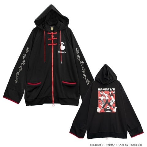 らんま1/2コラボチャイナジャージパーカー*LISTEN FLAVOR*☆送料無料