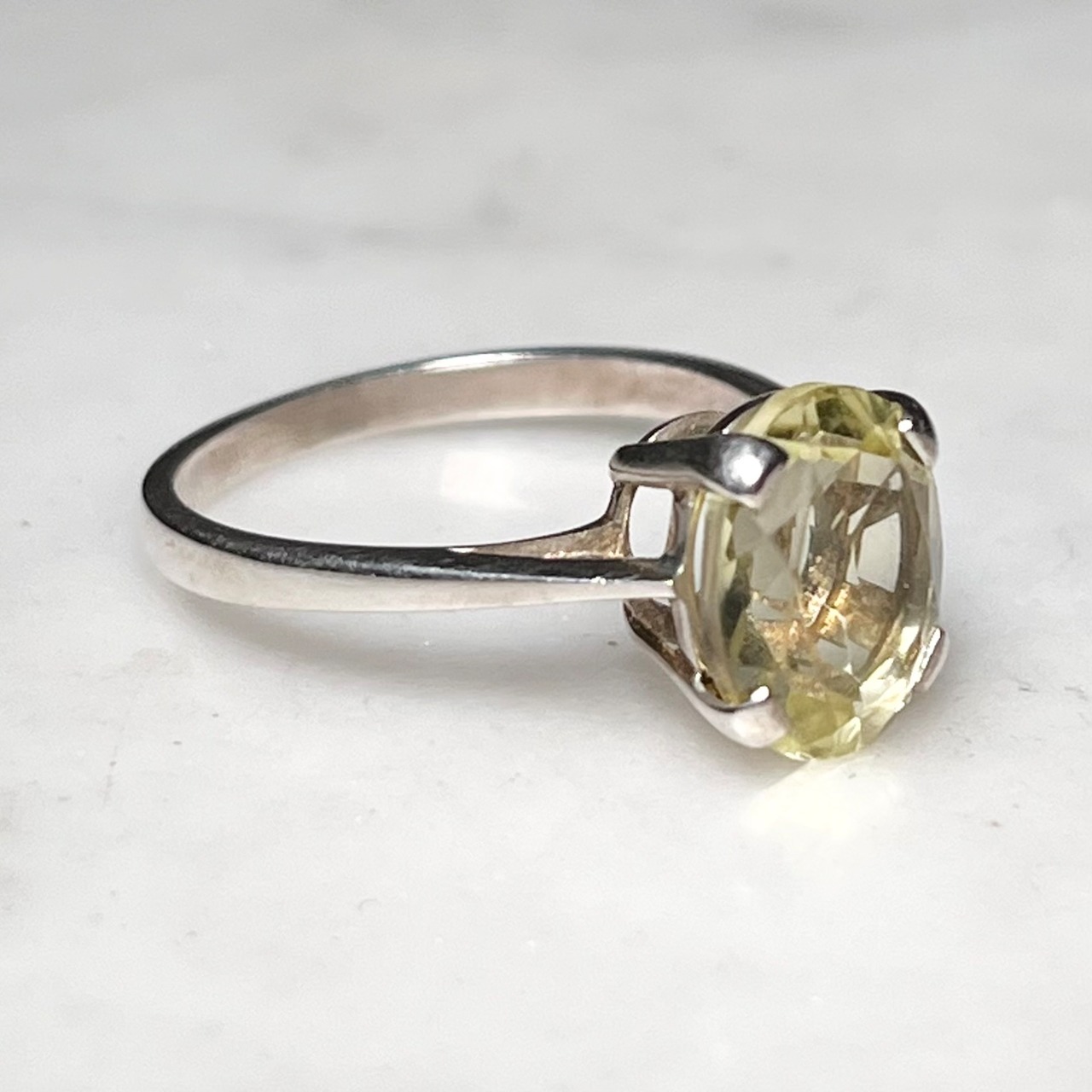 vintage UK silver ring