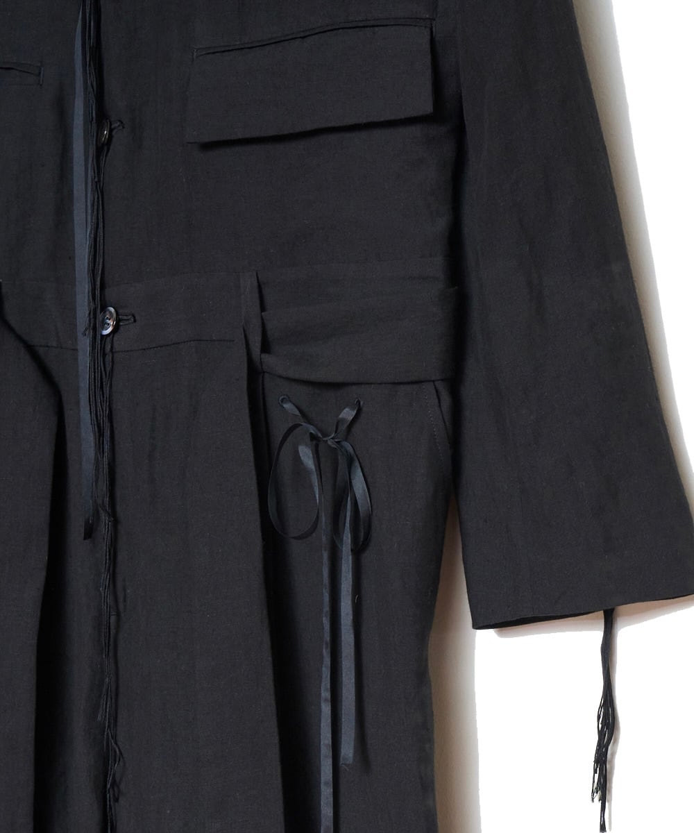 Midorikawa / MID26SS-JK04A JUMP SUIT (BLACK) | AfterSchool