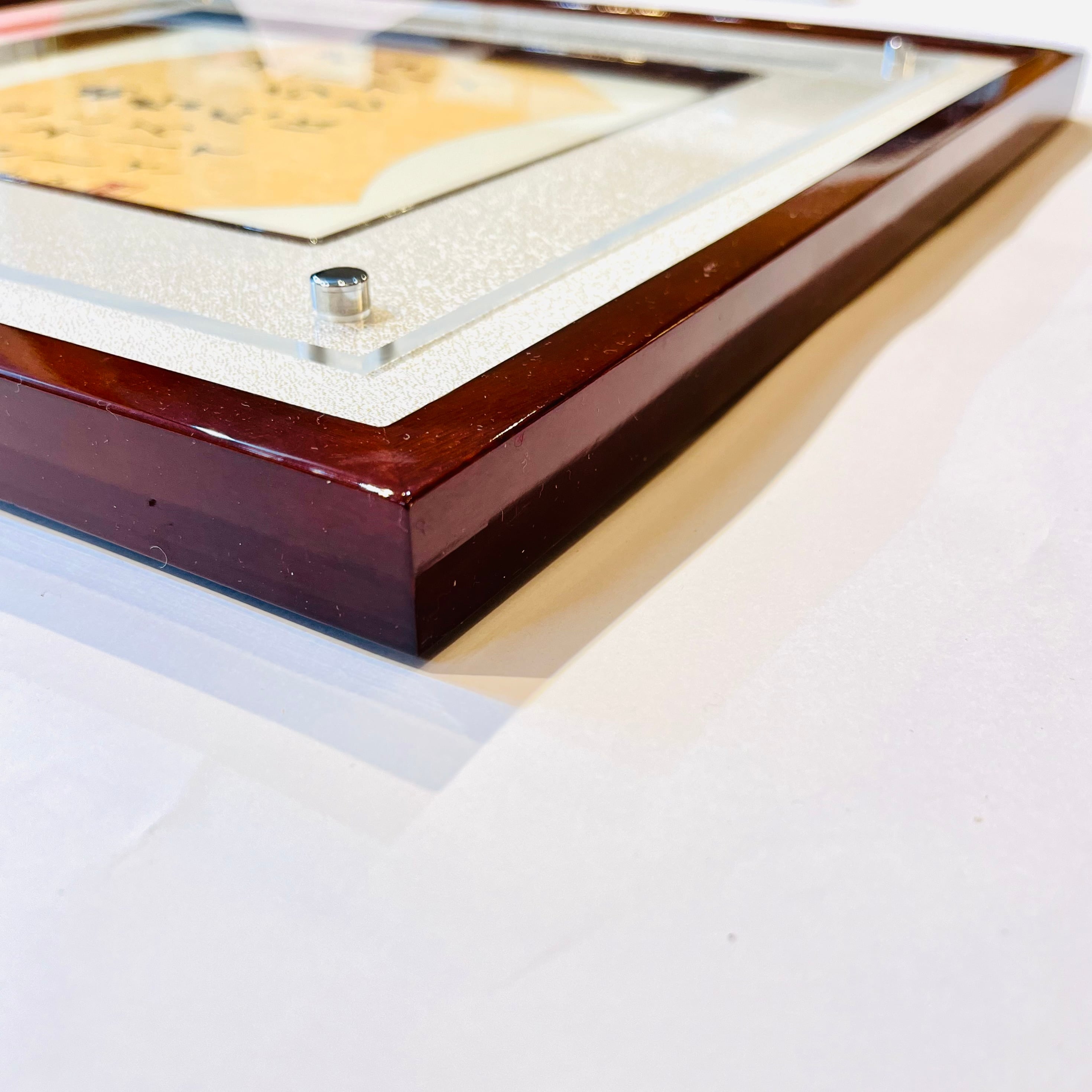 堀口大学の詩 ｢花はいろ｣ (額装) Poem by Horiguchi Daigaku | 高木