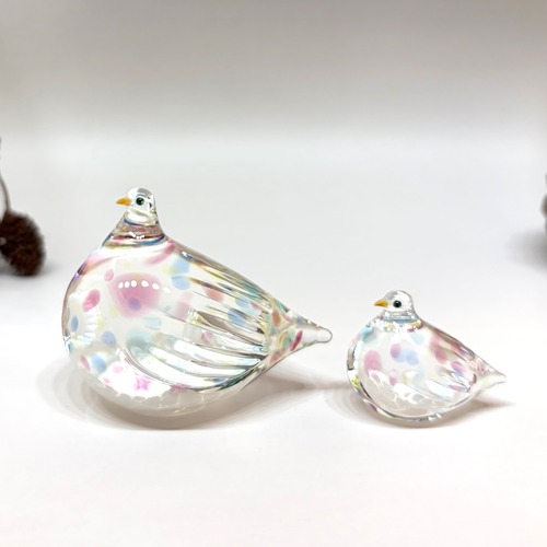 Glass Bird No.24 台座付き