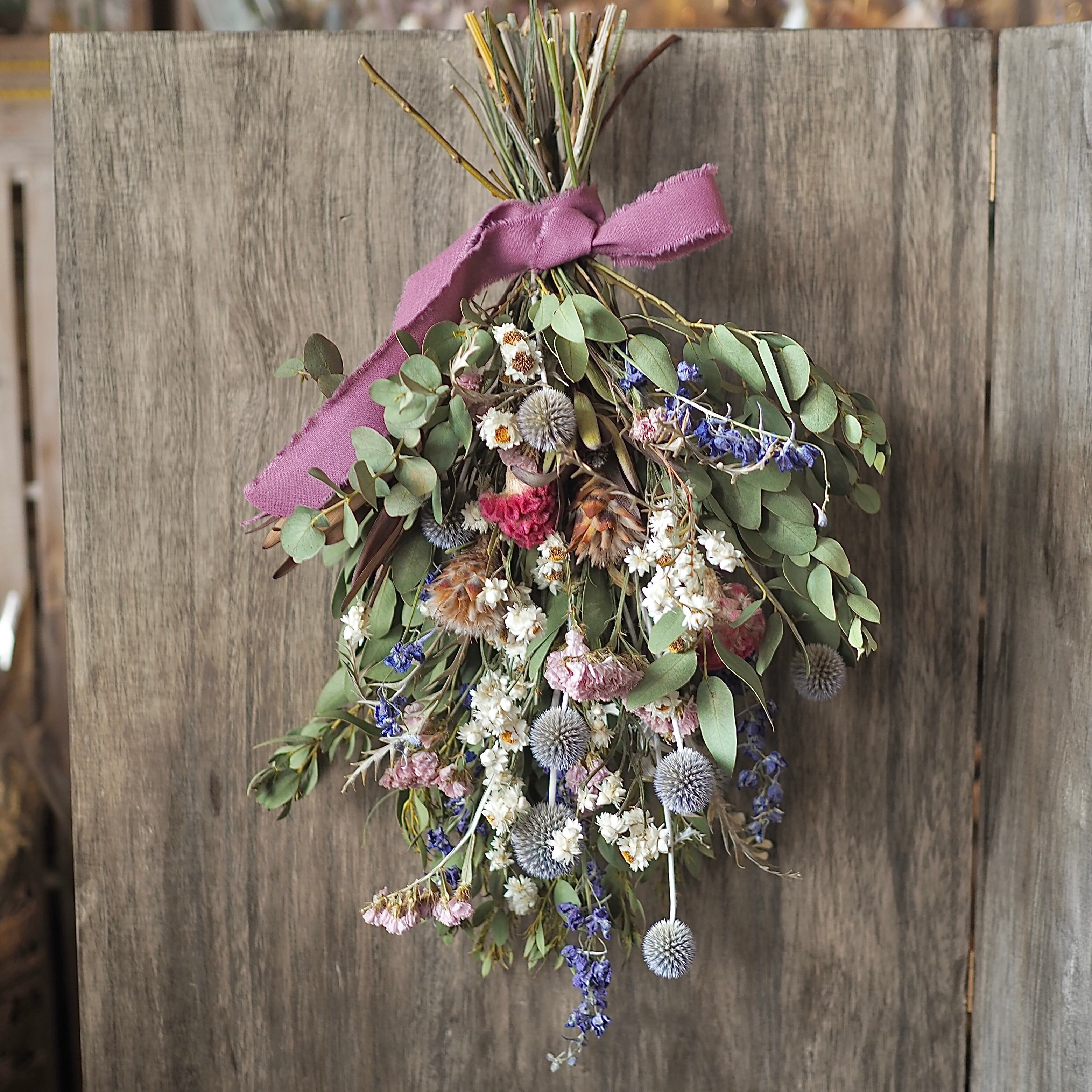 ドライフラワー ナチュラルスワッグ(ミモザ) | Oak House