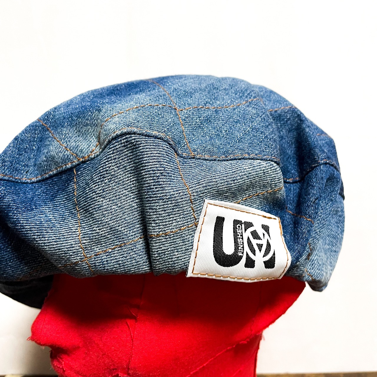 UNFINISHED岡山デニムダメージベレー帽