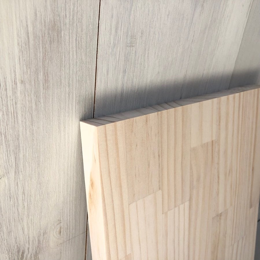 ラジアタパインバットジョイント無垢集成材 ⑤端材 厚み2.5cm幅91.5cm