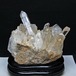 1.6Kg 水晶 クラスター マダガスカル産 台座付属 水晶 原石 一点物 182-9426