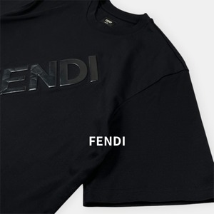 FENDI 22SS オーバーサイズ ホットスタンプ 立体ロゴ 半袖Tシャツ M / J&NREUSE メンズ トップス