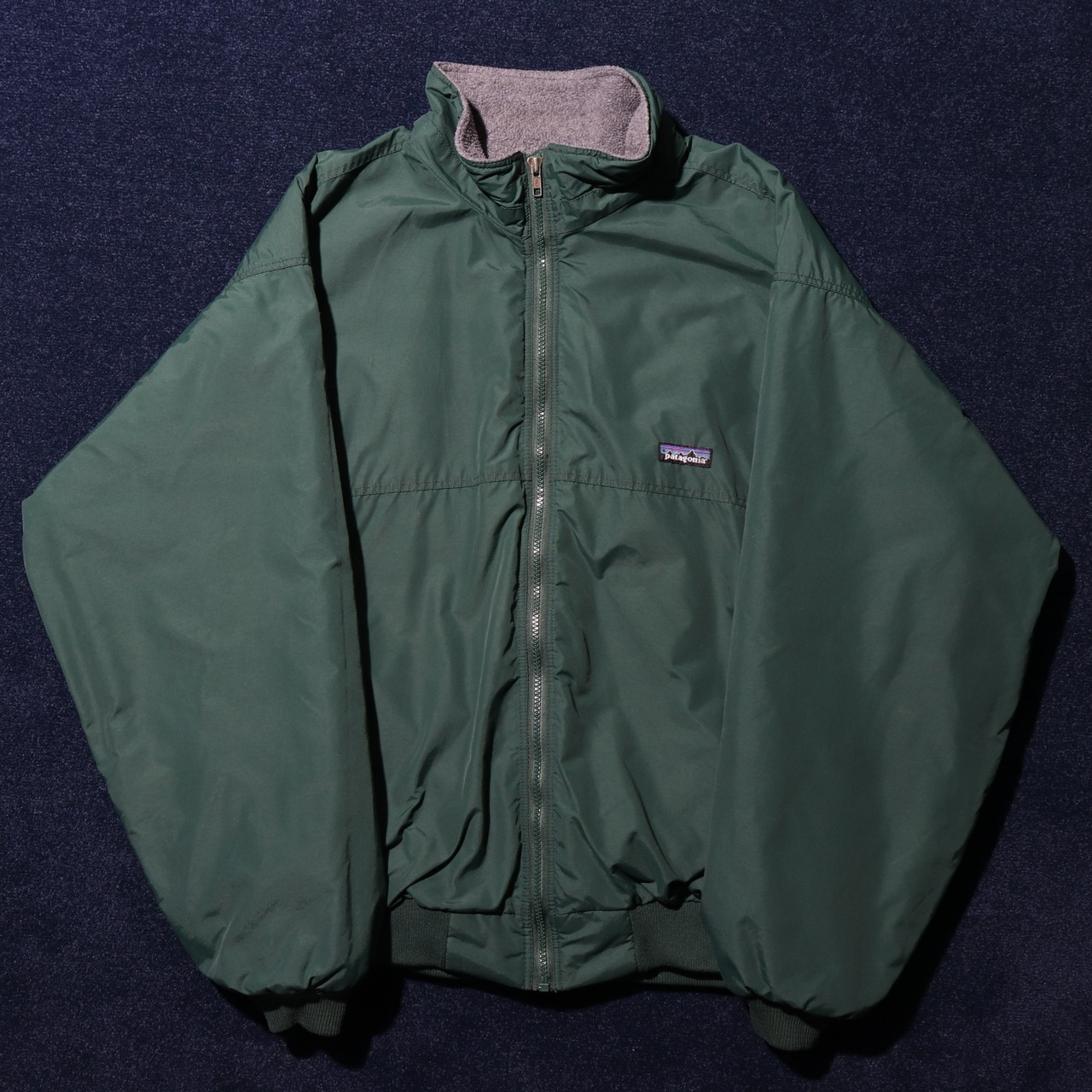 美品 L 99年 USA ハンターグリーン Patagonia Shelled Synchilla Jacket シェルドシンチラジャケット フリース