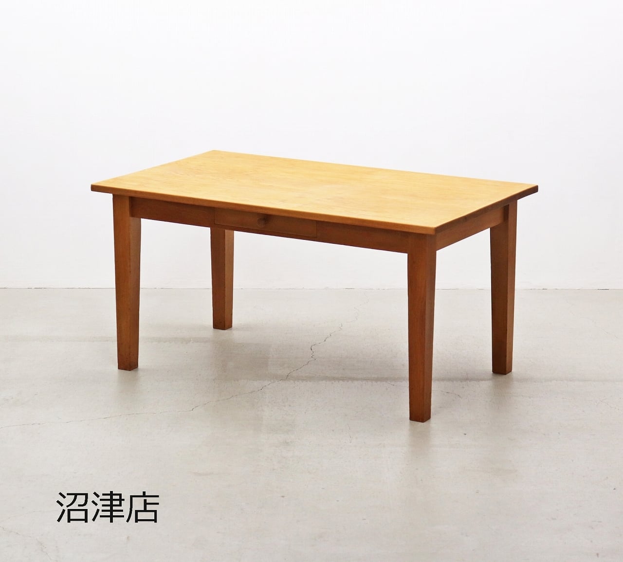 沼津店】ヴィンテージ 無垢材 ダイニングテーブル デスク 作業台