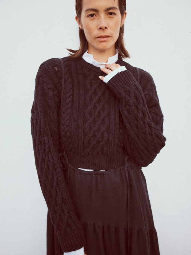 MORTON SWEATER (black) TNH24100-35