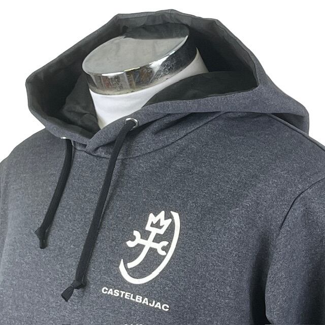 カステルバジャック CASTELBAJAC 裏起毛パーカー 7215370123-3 グレー