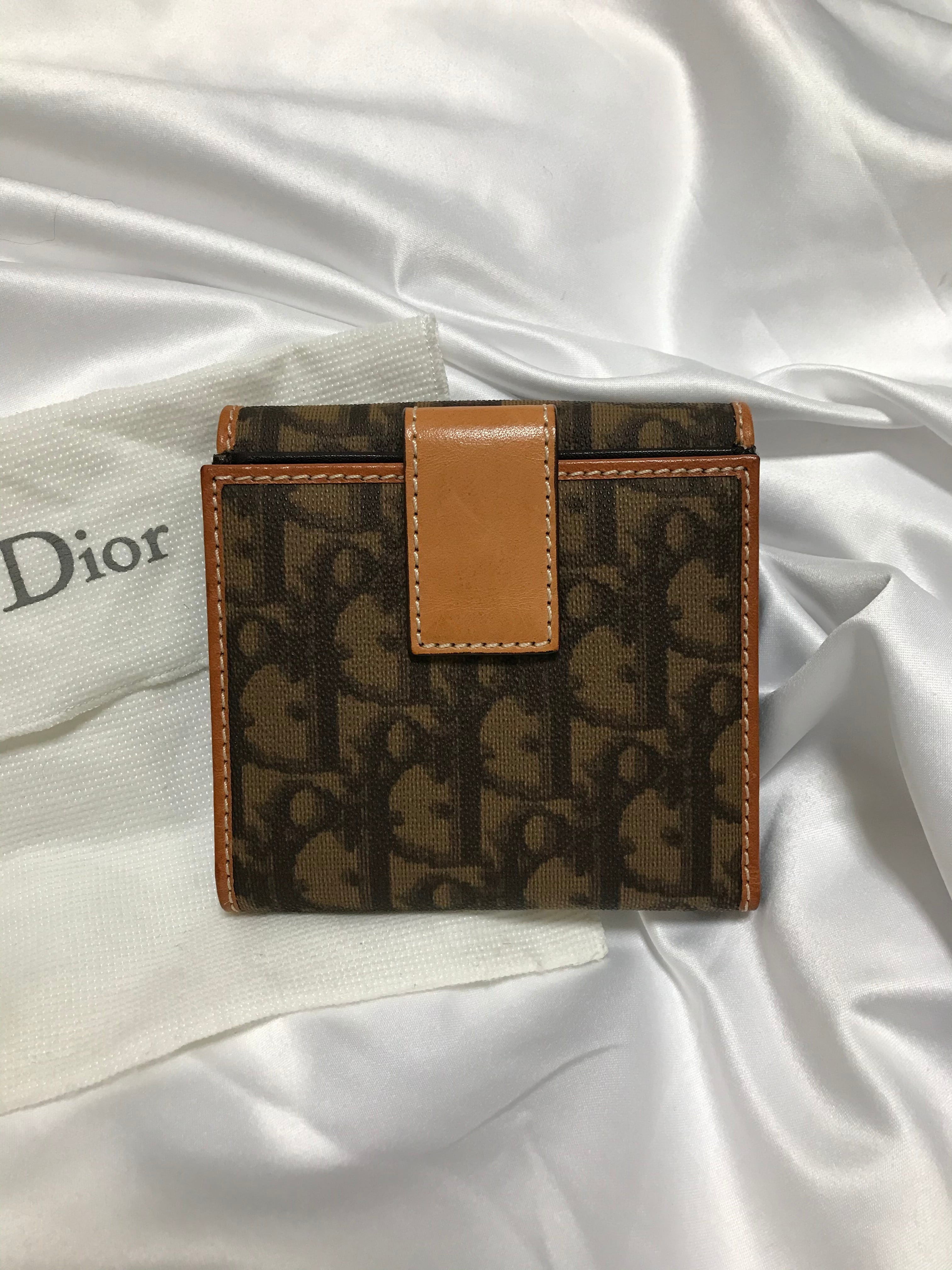 ※C❣️最終 ChristianDior クリスチャンディオール トロッター折財布