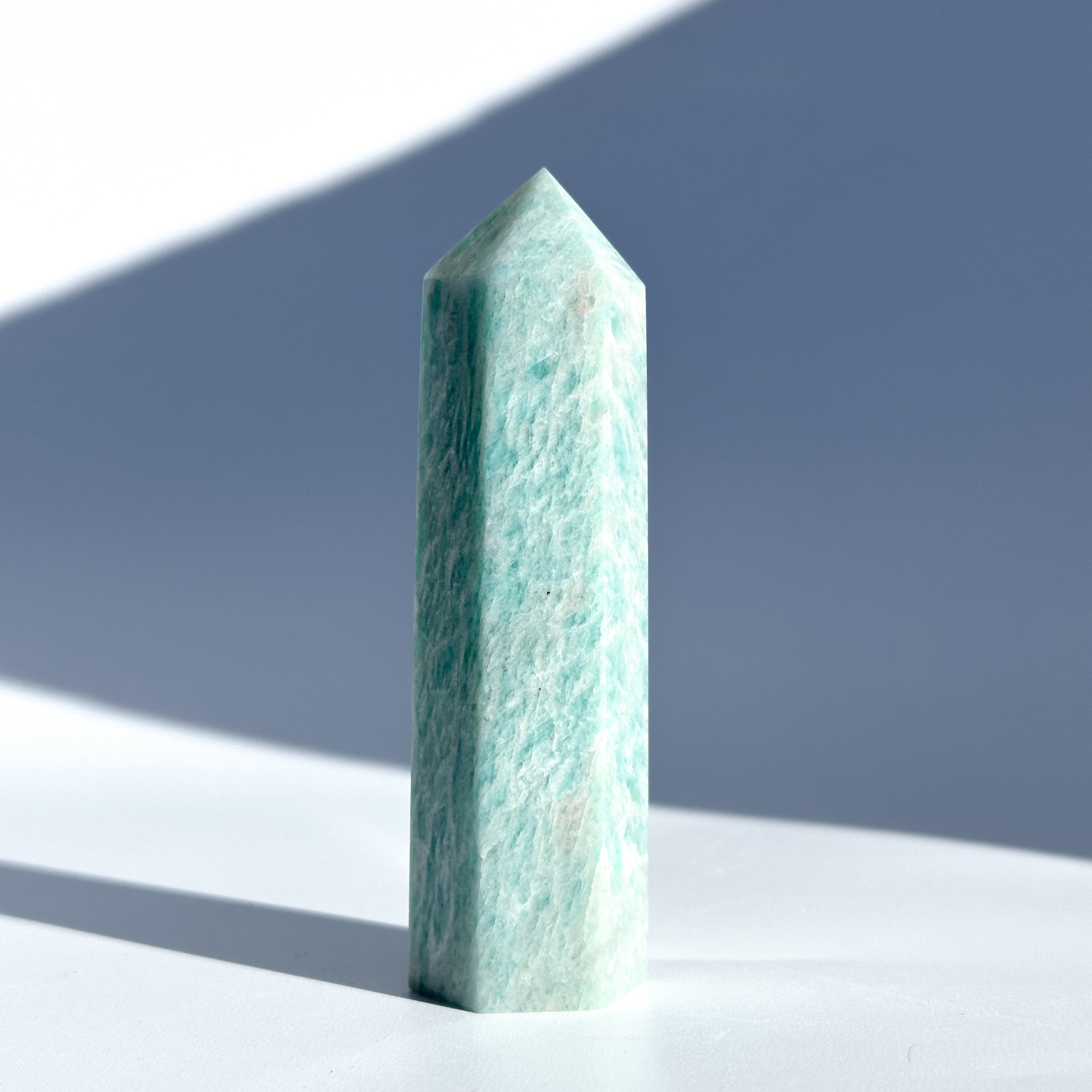 アマゾナイト タワー型22◇Amazonite◇天然石・鉱物・パワーストーン