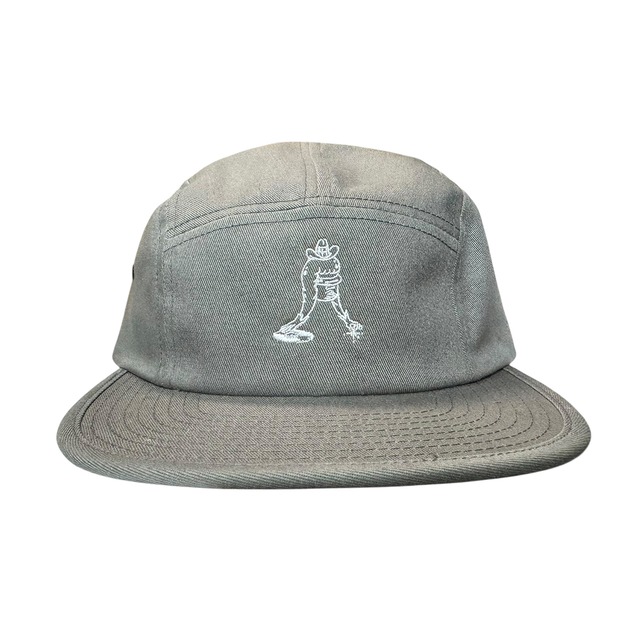 オスジェメオス 刺繍キャップ(グレーXホワイト)