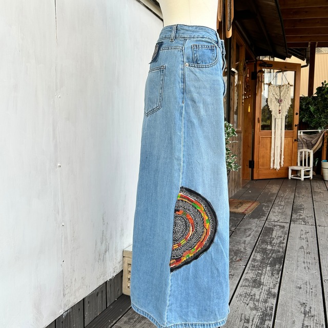 リメイクデニムサークルスカート