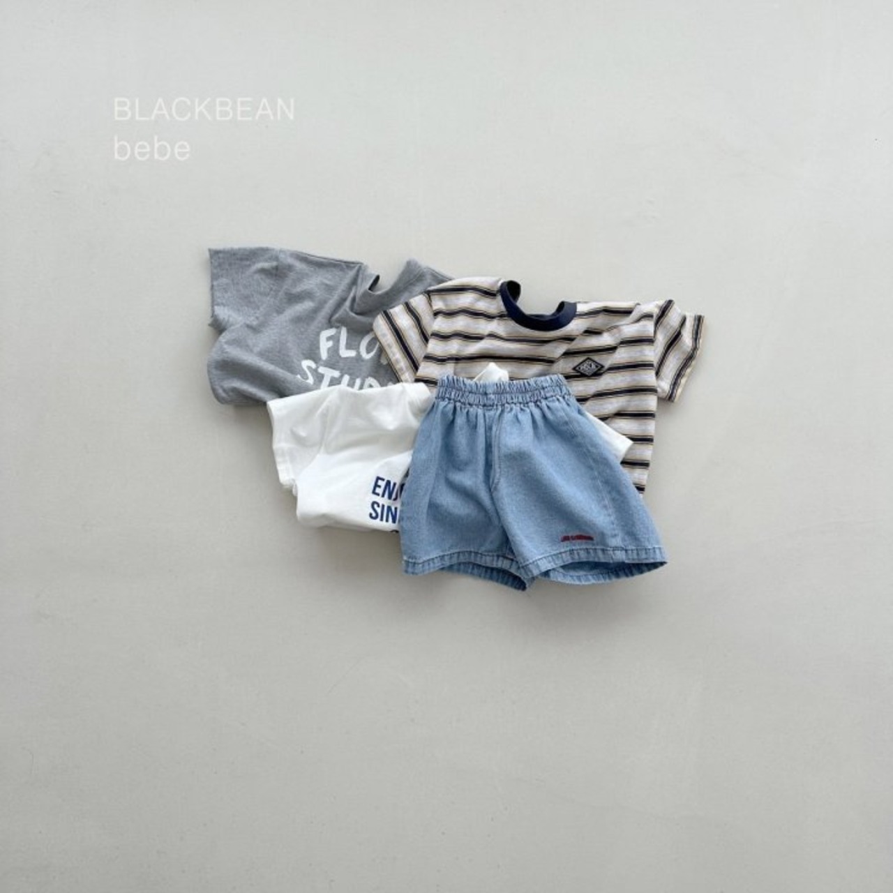 [BLACKBEAN] Road Bebe Denim Pants / [블랙빈] 로드베베청팬츠
