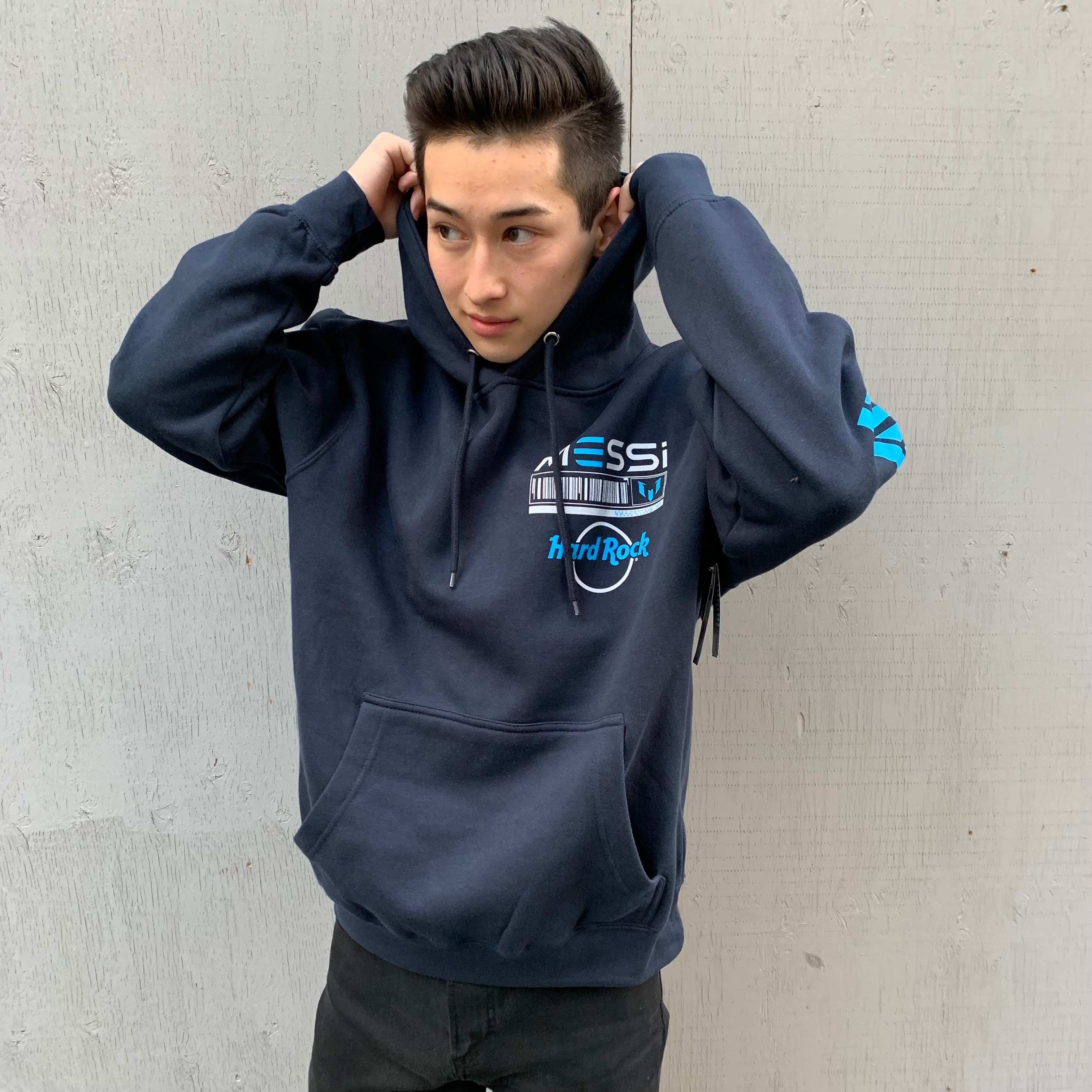 Messi Navy Hoodie | ハードロックカフェジャパン公式オンラインショップ