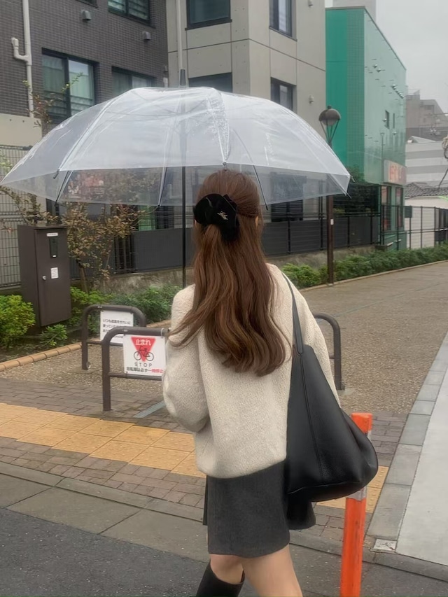 (予約) LITER / Merry velvet scrunchie 2color