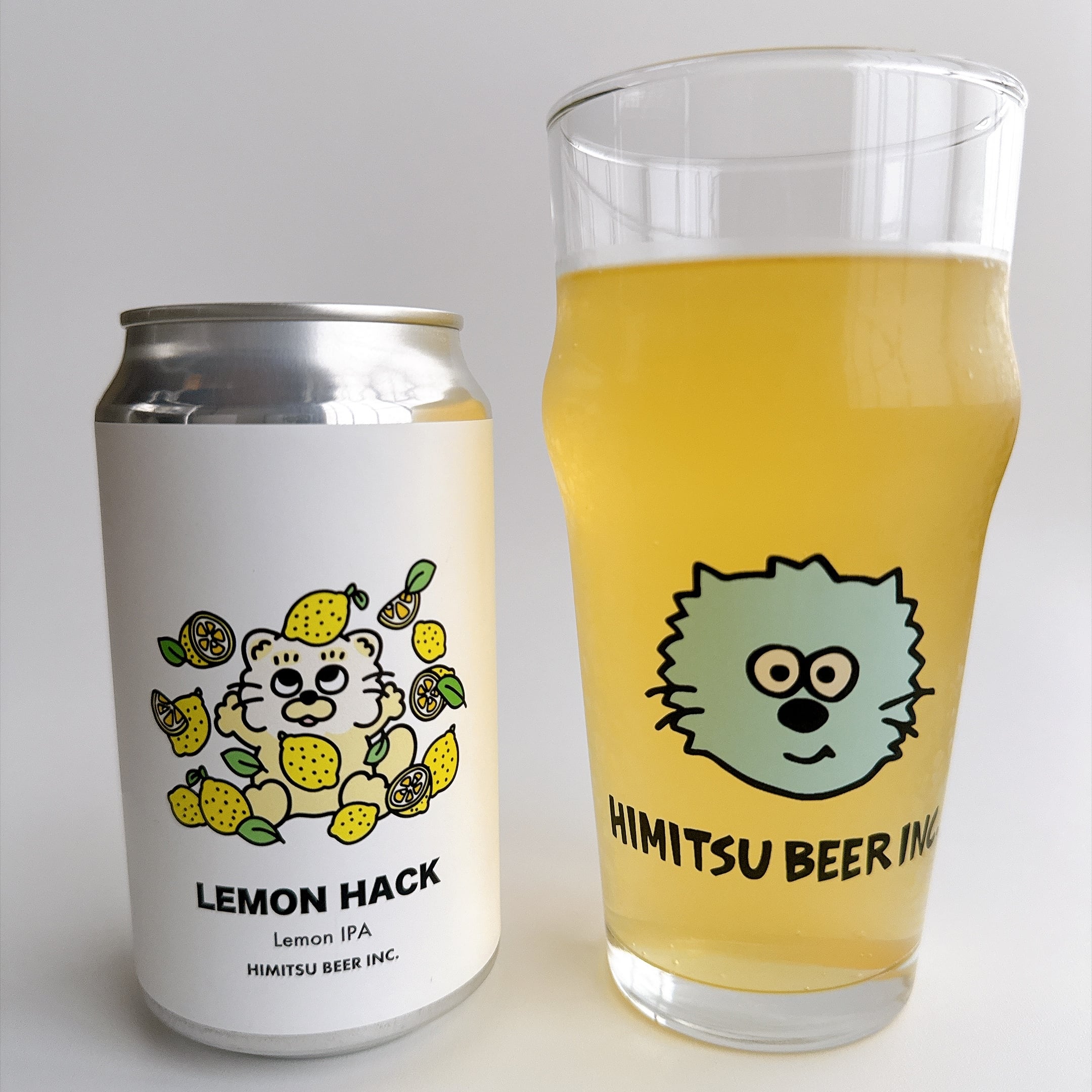自家栽培レモンが香るIPA｜ひみつビール｜LEMON HACK