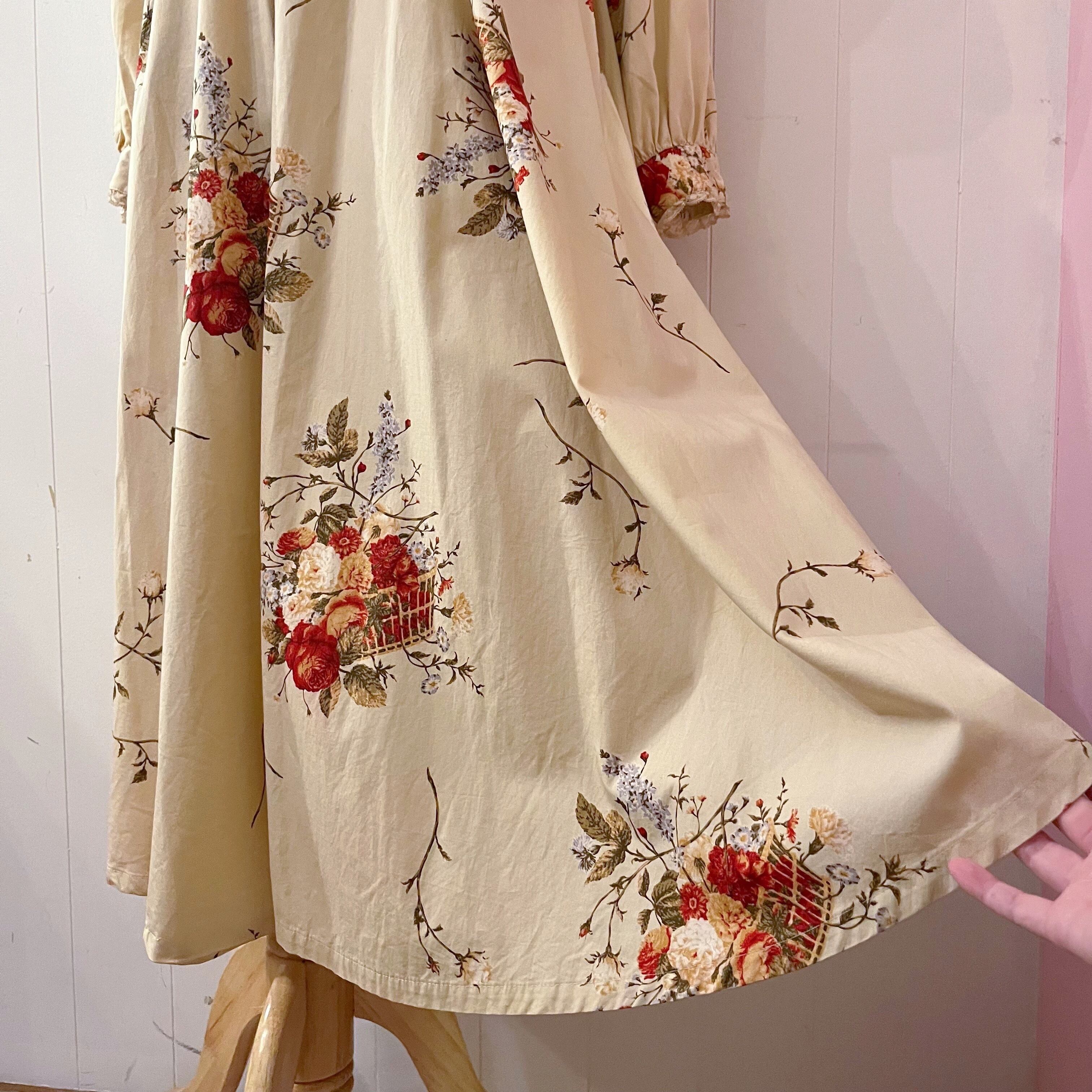 flower basket blouse & skirt set up